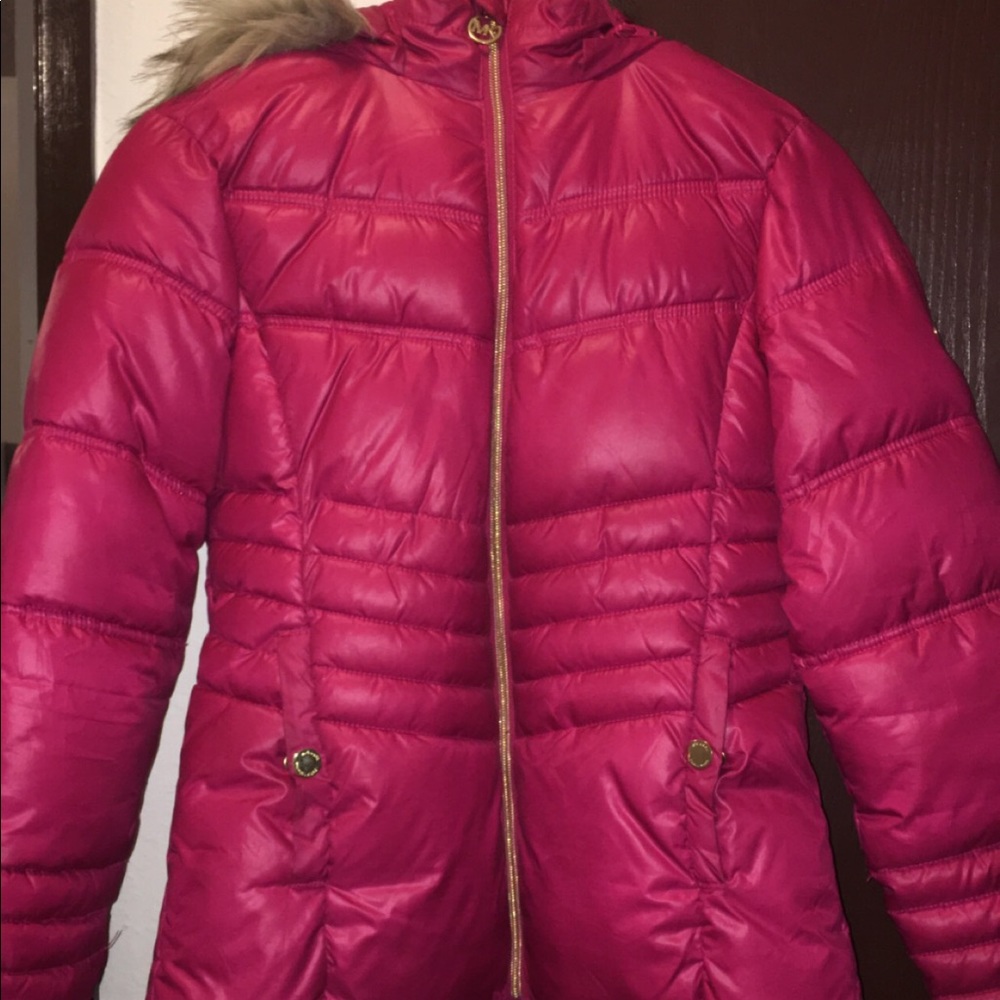 Micheal Kors Junior Pink Jacket